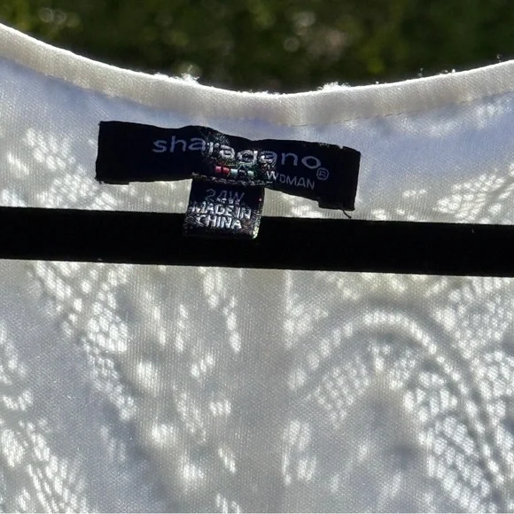 Elegant White Lace Dress #159 - Picture 2 of 2